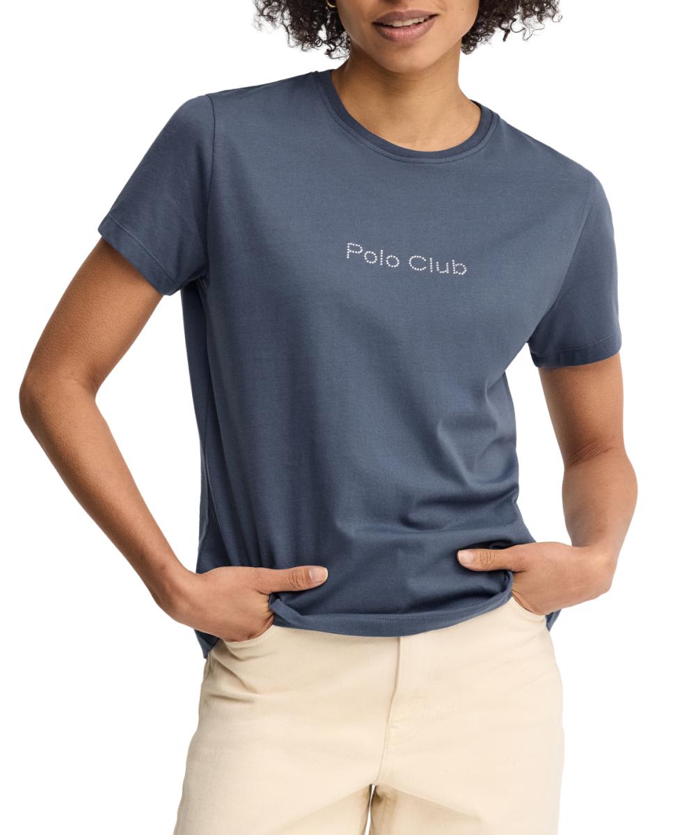 Imagen 0 de Camiseta de mujer de manga corta y corte recto