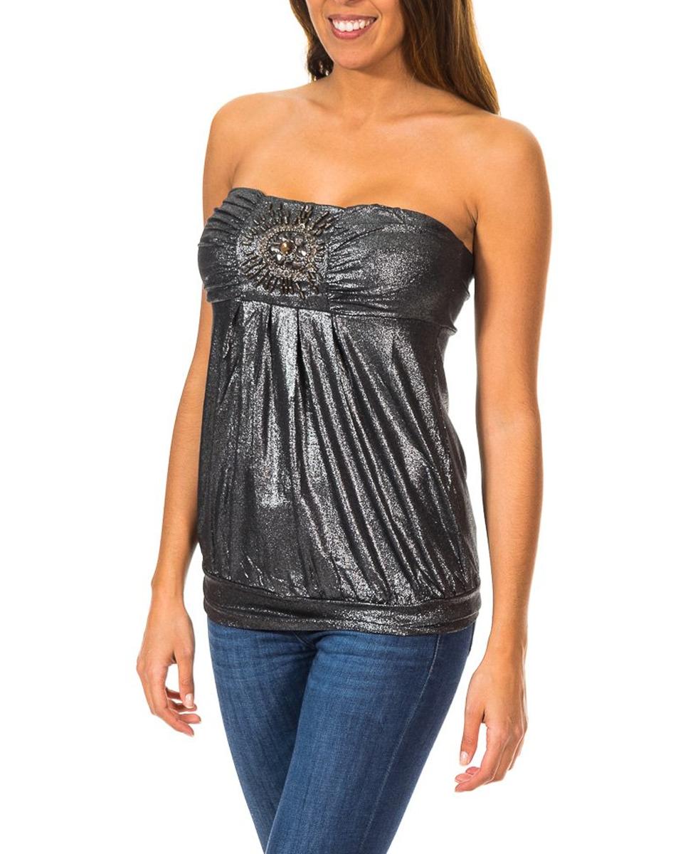 Imagen 0 de Camiseta mujer top strapless