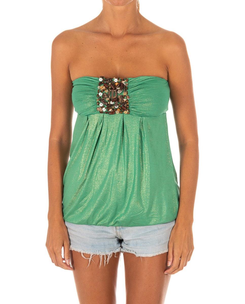 Imagen 0 de Camiseta mujer top strapless