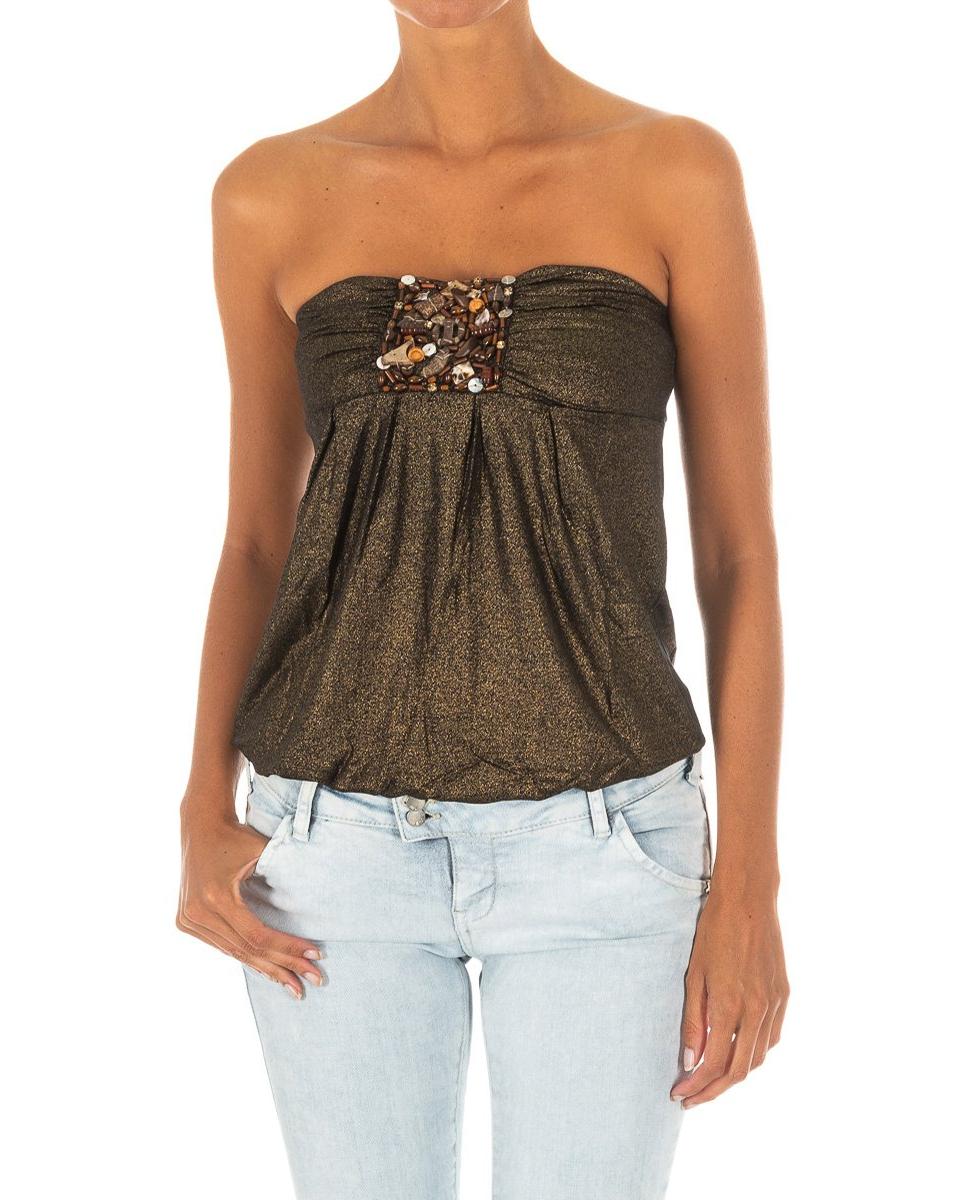 Imagen 0 de Camiseta mujer top strapless