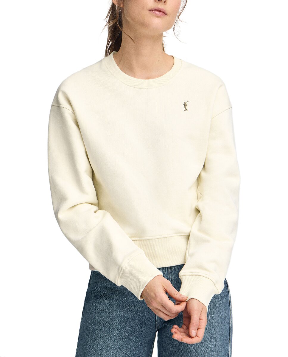 Imagen 0 de Sudadera de mujer de corte boxy con logo Rigby Go