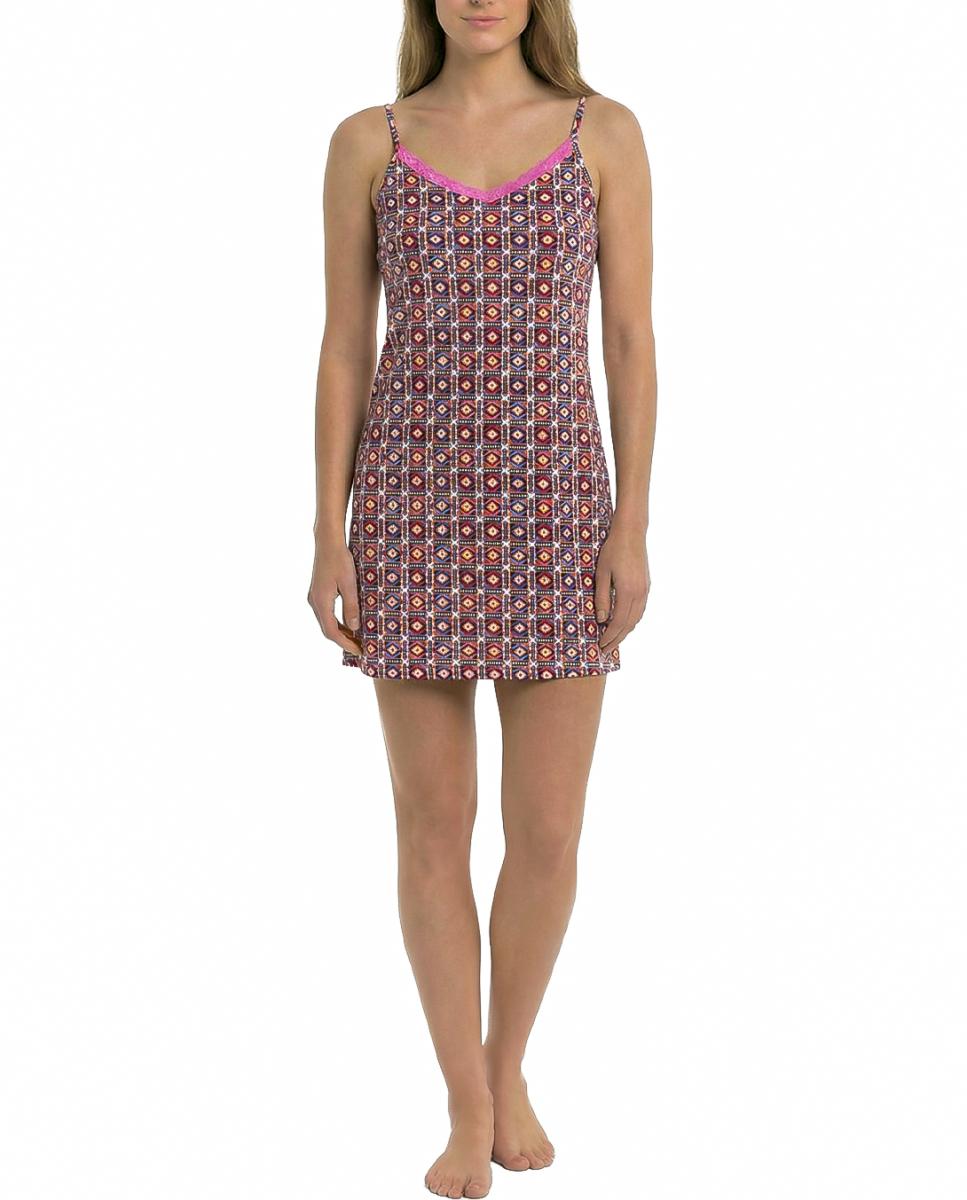 Imagen 0 de Camisón Mujer Verano Algodón 100% de Tirantes Finos KL45300