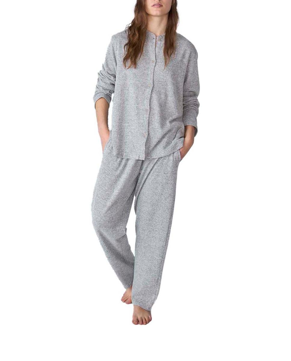 Imagen 0 de Pijama mujer camisero manga larga