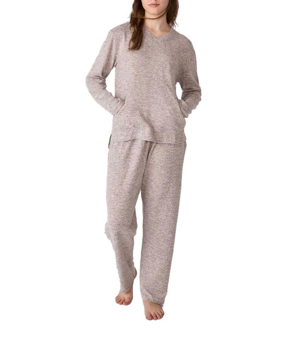 Imagen 0 de Pijama mujer manga larga punto suave