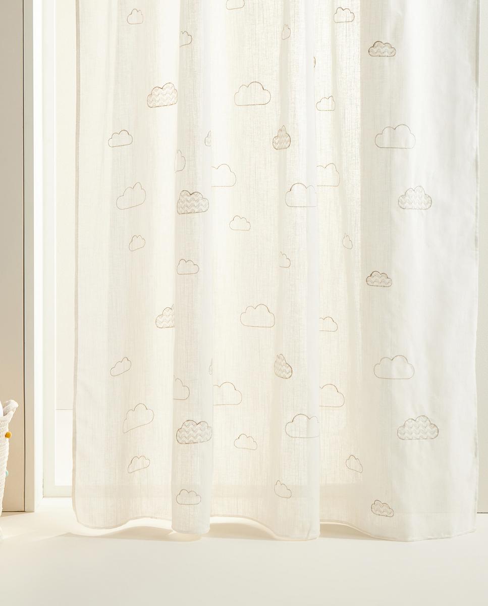 Imagen 0 de Visillo infantil con sistema multiusos Nubecitas Mini Home - El Corte Inglés
