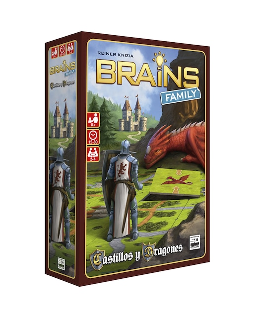 Imagen 0 de Juego De Mesa Brains Castillos Y Dragones