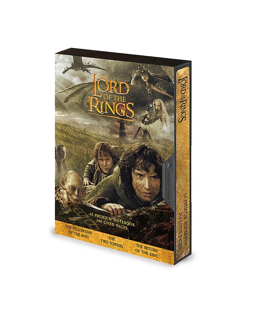 Imagen 0 de Cuaderno A5 Prem. LOTR VHS EL SEÑOR DE LOS ANILLOS