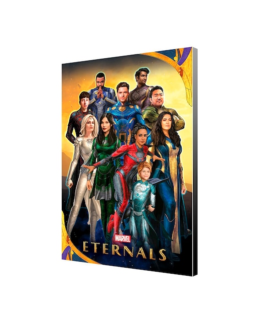 Imagen 0 de Lámina Madera Marvel Eternals Héroes