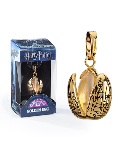 Imagen 0 de Colgante Charm Harry Potter y El Caliz de Fuego Huevo Sirena Oro