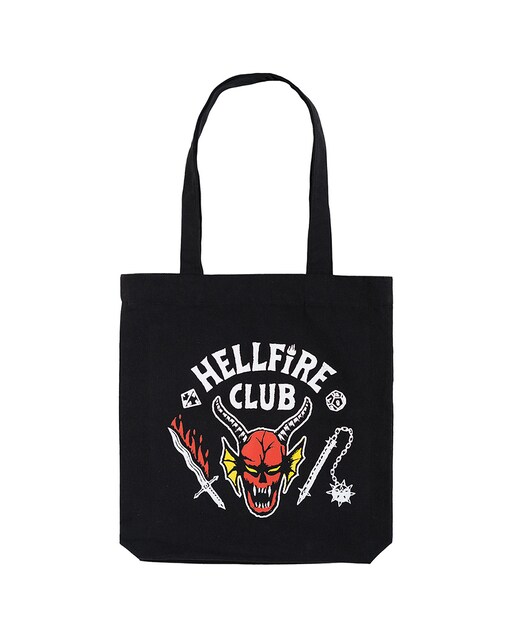 Imagen 0 de Bolso de tela Stranger Things temporada 4 Hellfire clubç