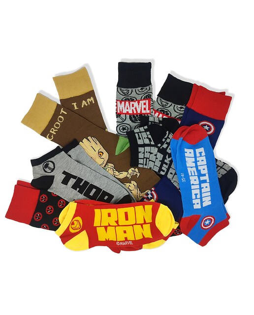 Imagen 0 de Calendario Adviento Calcetines Marvel Cerdá