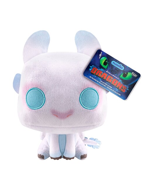 Imagen 0 de Peluche 7" Light Fury Cómo entrenar a tu dragón