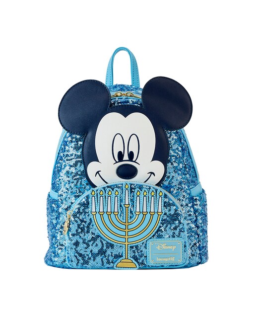 Imagen 0 de Mini Mochila Mickey Hanukkak Disney Loungefly