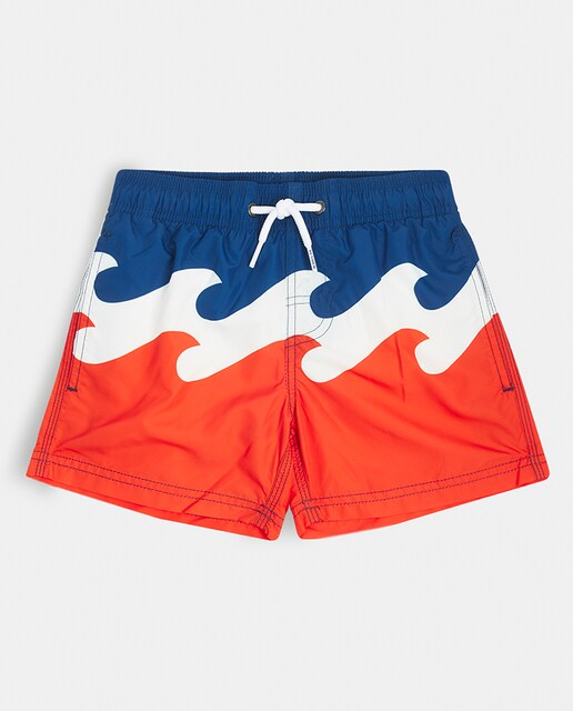 Imagen 0 de Traje de baño con estampado y cintura elástica de niño