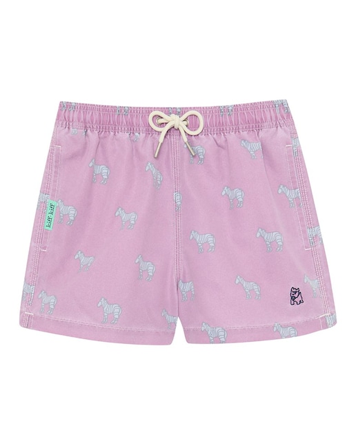 Imagen 0 de Traje de baño efecto lavado de niño con estampado cebras