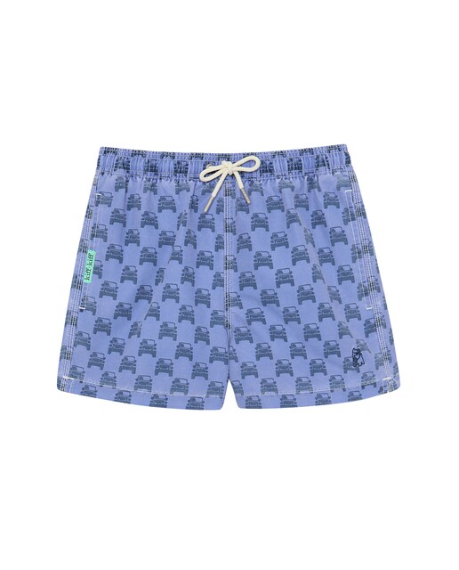 Imagen 0 de Traje de baño efecto lavado de niño con estampado jeep