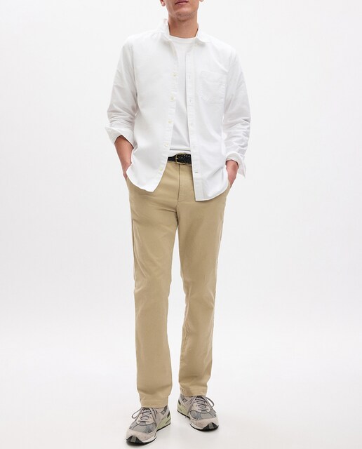 Imagen 0 de Pantalones chinos de hombre straight fit