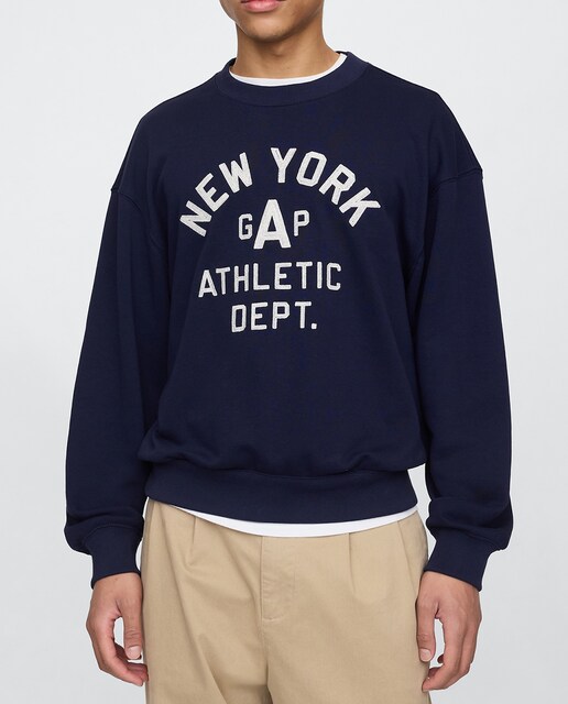 Imagen 0 de Sudadera sin capucha de hombre con logotipo