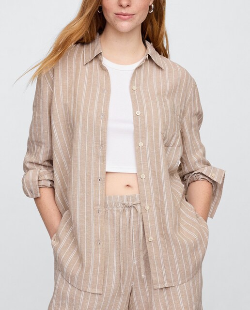 Imagen 0 de Camisa de mujer lino