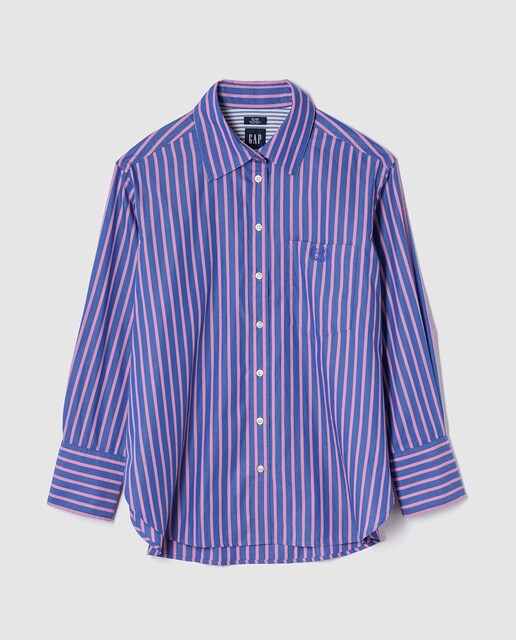 Imagen 0 de Camisa de mujer oversize de manga larga