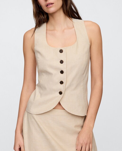 Imagen 0 de Top de mujer con botones