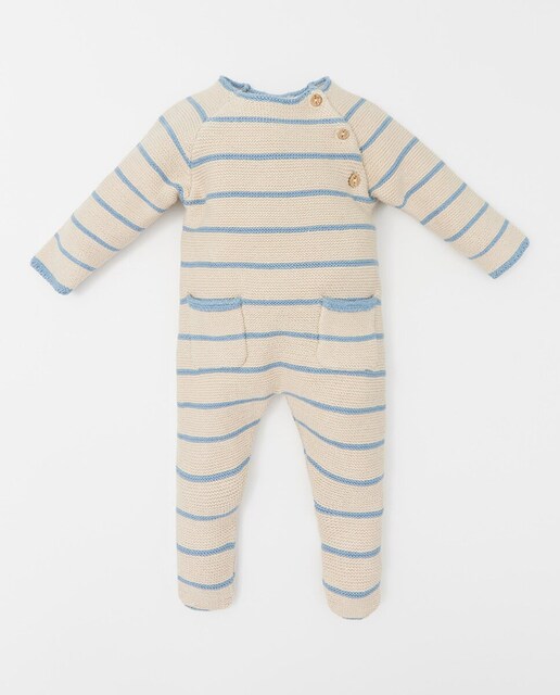 Imagen 0 de Pelele punto rayas