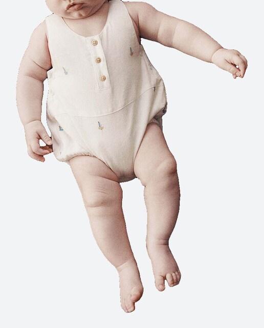 Imagen 0 de Peto algodón bordado