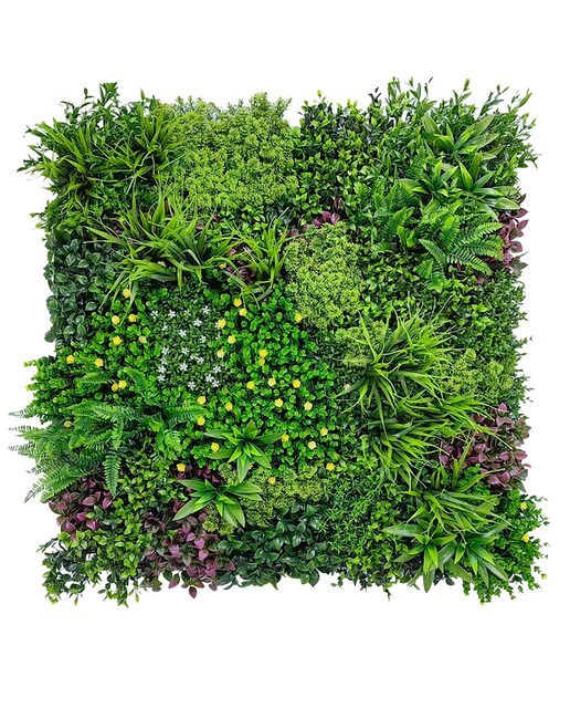 Imagen 0 de Jardín Vertical Artificial Caribbean 1 loseta 100 x 100 cm