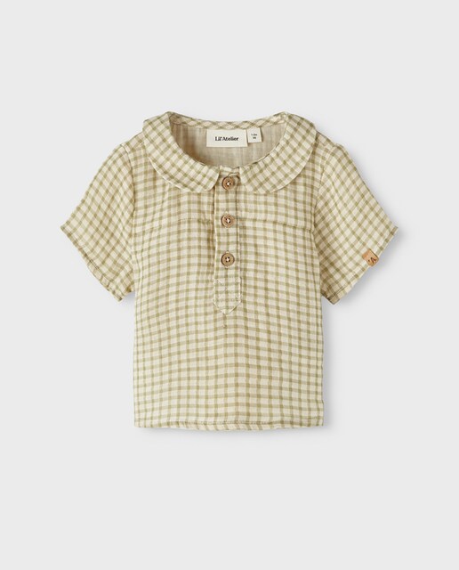 Imagen 0 de Camisa body de bebé niño de manga corta