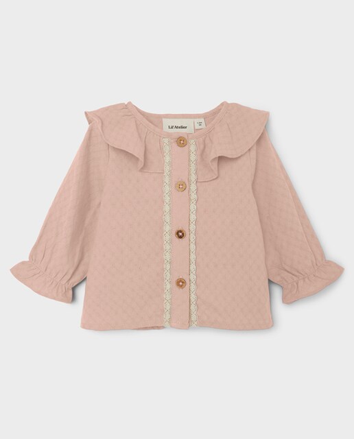 Imagen 0 de Blusa de bebé niña con detalle volantes