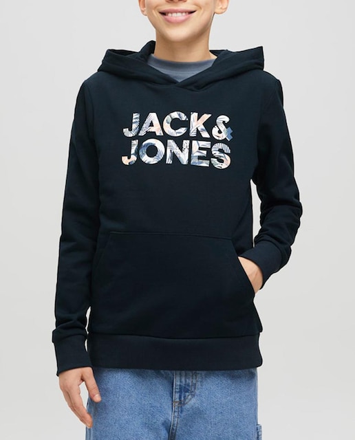 Imagen 0 de Sudadera con capucha de niño con logo frontal