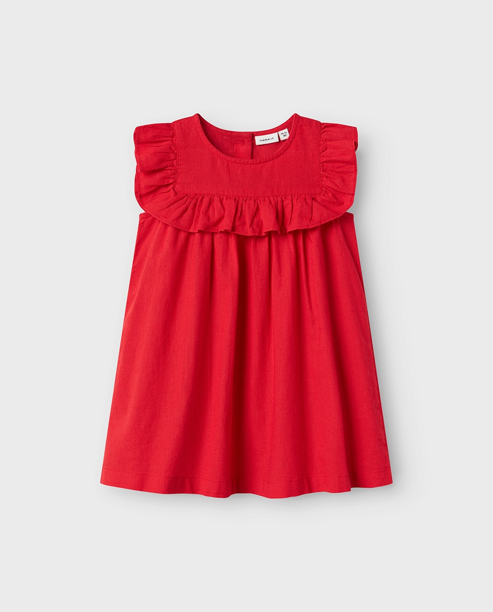 Imagen 0 de Vestido lino de niña