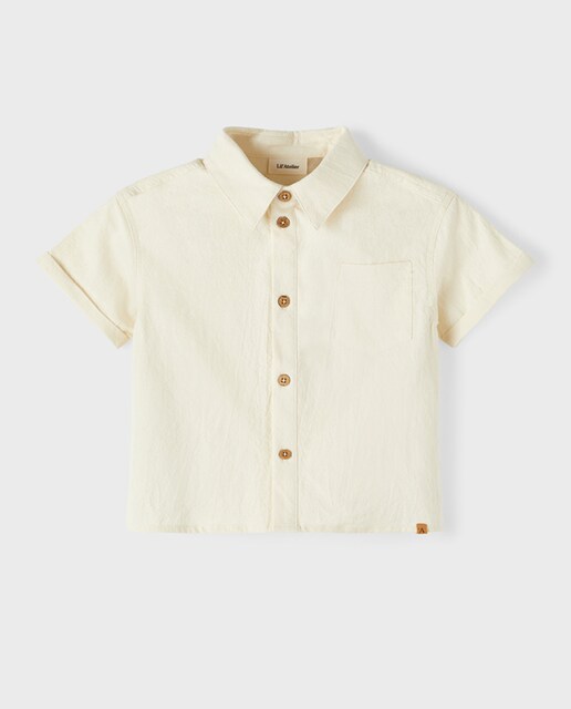 Imagen 0 de Camisa de niño de manga corta con cuello