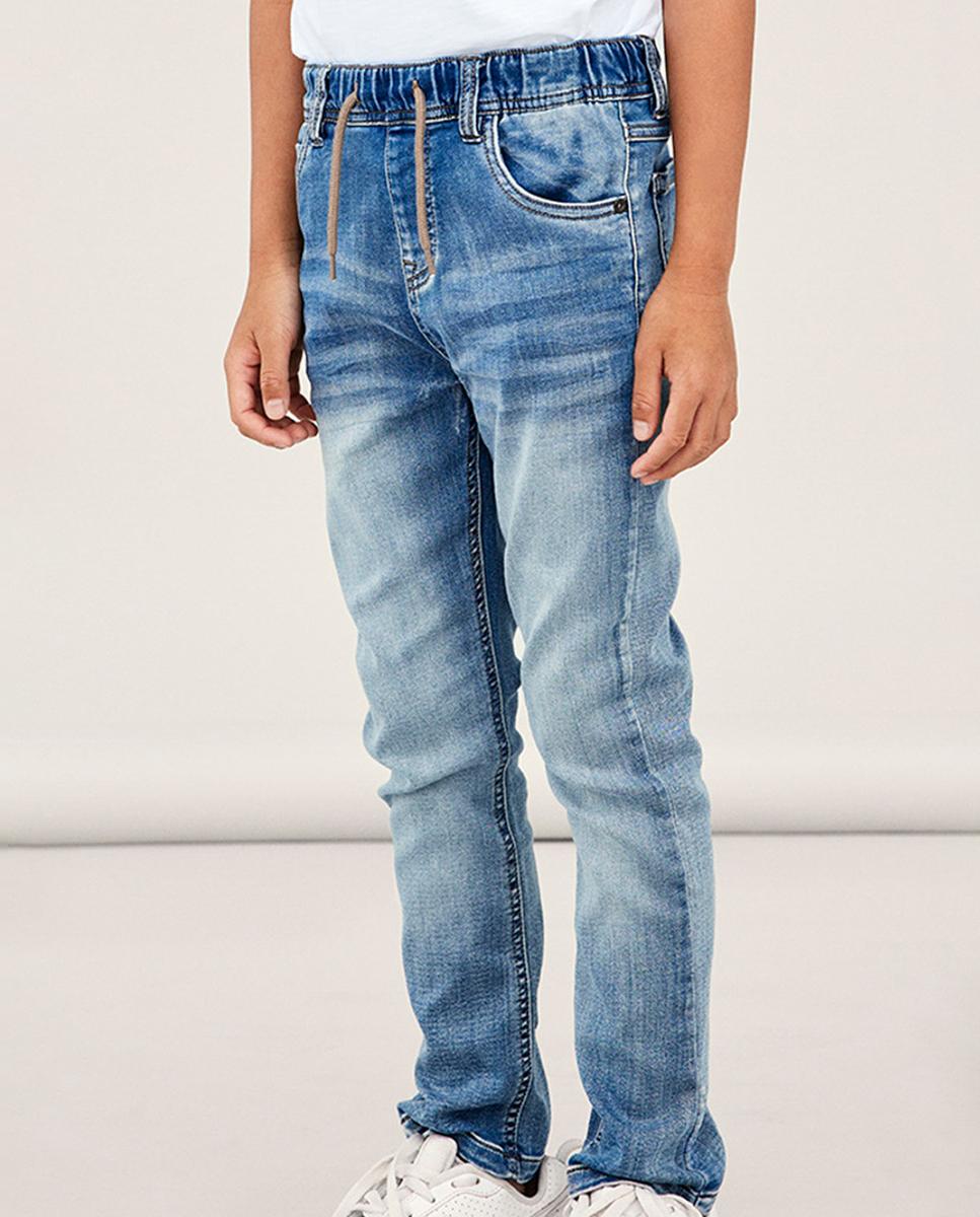 Imagen 0 de Pantalón vaquero de niño con cintura ajustable