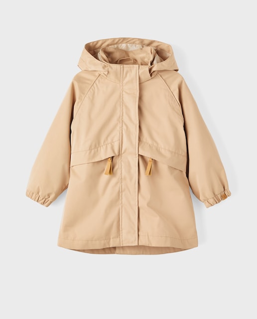 Imagen 0 de Parka de niña impermeable con capucha desmontable