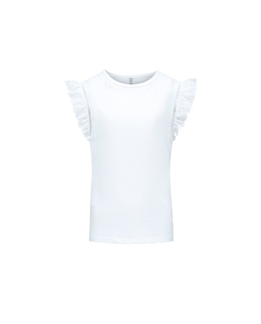 Imagen 0 de Camiseta de niña detalle hombros