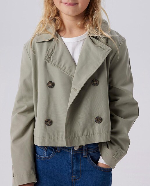 Imagen 0 de Gabardina corta de niña