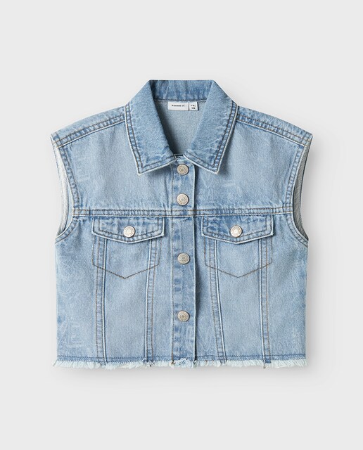Imagen 0 de Chaleco vaquero de niña