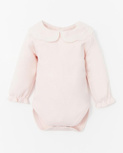 Imagen 0 de Body cuello bordado