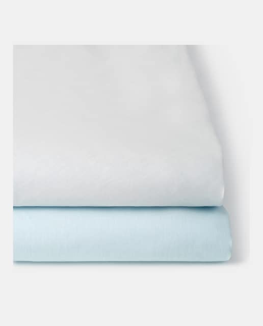 Imagen 0 de Juego Sábanas Bajeras ajustables Cotton Juice Baby Home pack 2 Percal (disponible en varias medidas)