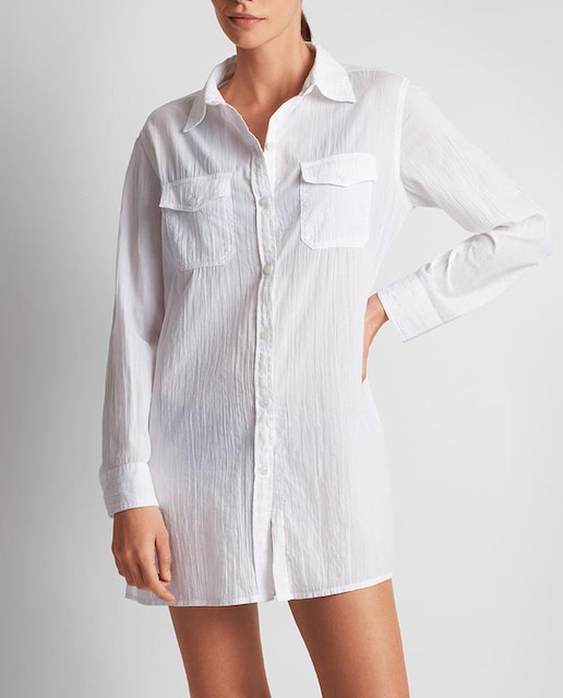 Imagen 0 de Camisola de mujer de manga larga y algodón orgánico