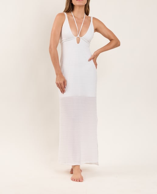 Imagen 0 de Vestido de mujer largo y calado