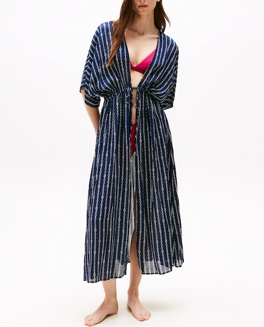 Imagen 0 de Kaftán largo de manga corta