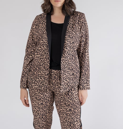 Imagen 0 de Chaqueta estampado leopardo