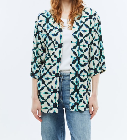 Imagen 0 de Kimono de mujer estampado