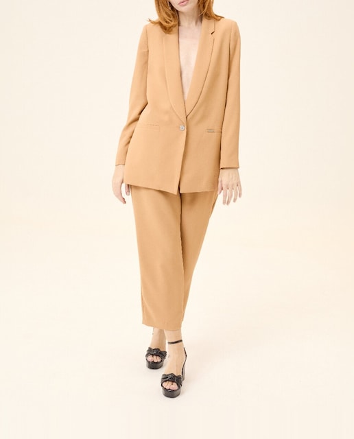 Imagen 0 de Blazer de mujer Aimée con bolsillos delanteros y forro a contraste