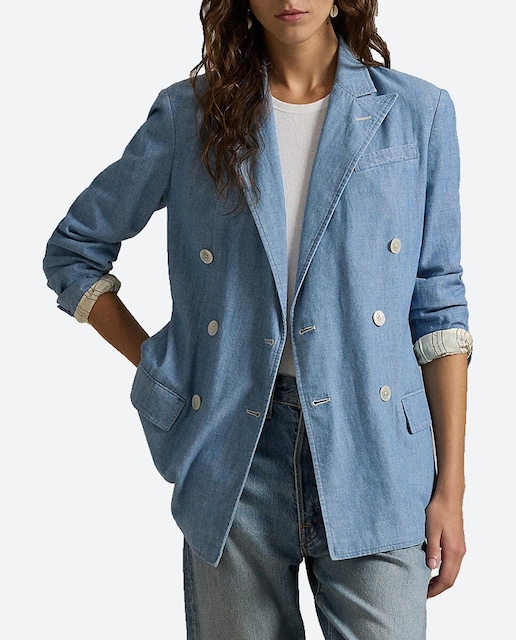 Imagen 0 de Blazer de mujer de corte recto con botones
