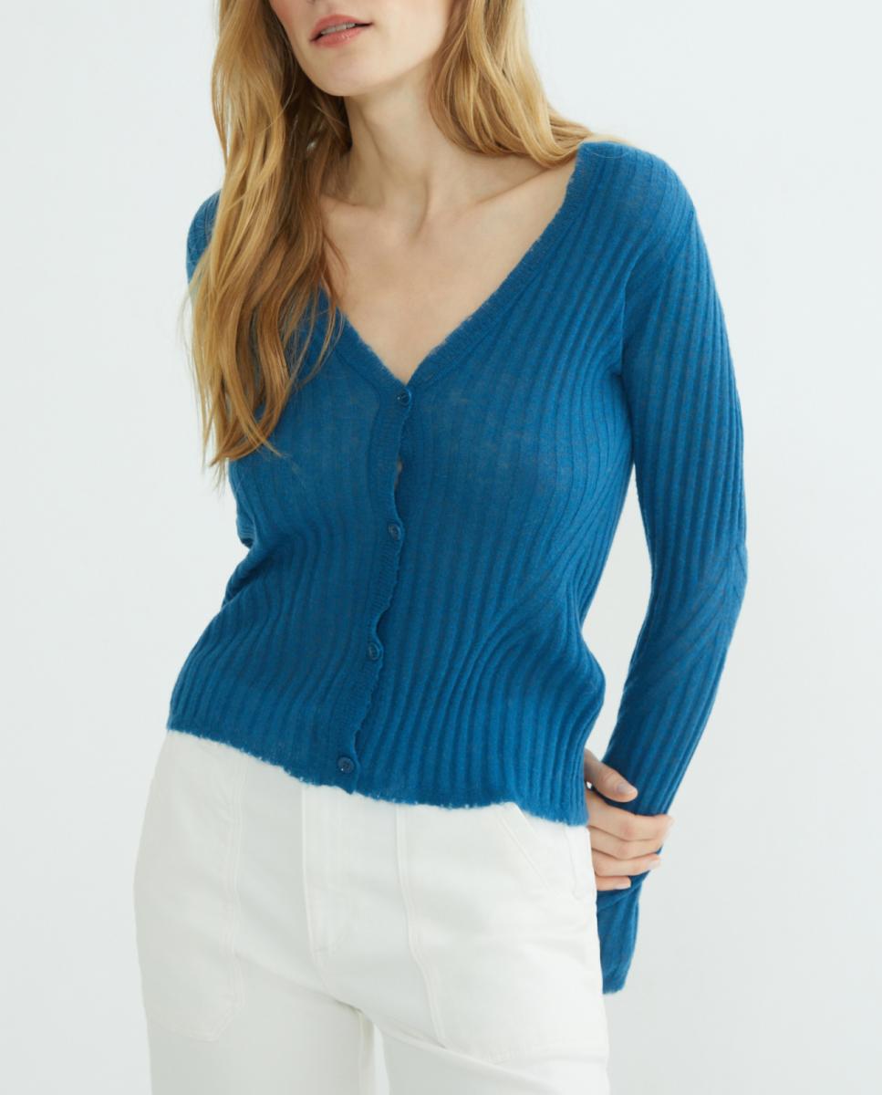 Imagen 0 de Cardigan de canalé