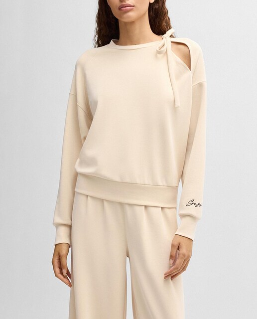 Imagen 0 de Sudadera cuello caja straight fit