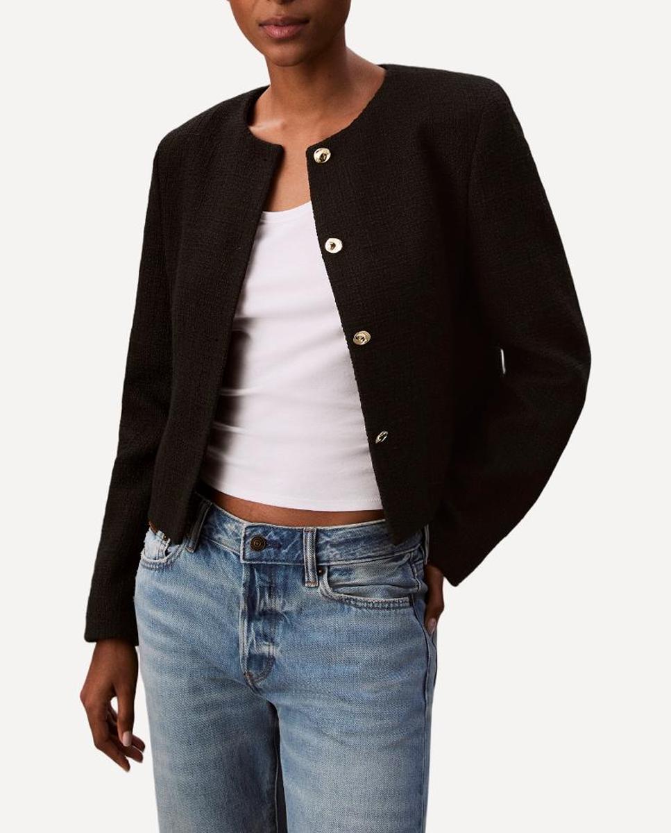 Imagen 0 de Chaqueta de tweed de mujer